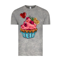 Cloud Rock valentines day cupcake Vintage Tee - AdoDesignShop