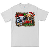 Dove Grey merry christmas heifers Premium Tee - RanaPortraitStore