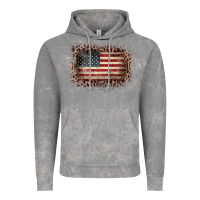 Cloud Rock Old Leopard American Flag Frame Vintage Hoodie - Bettercallsaul