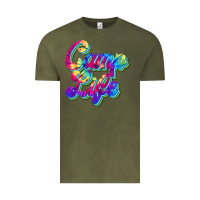 Vintage Olive camp life Vintage Tee - JahusDesignShop
