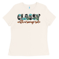 Bone classy with a savage side Ladies Tee - JahusDesignShop