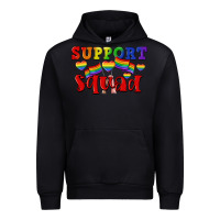 Black Support squad pride Urban Hoodie - CowGirlArtShop