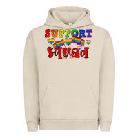 Pigment French Oak Support squad pride Urban Hoodie - CowGirlArtShop