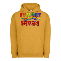 Pigment Peanut Butter Support squad pride Urban Hoodie - CowGirlArtShop
