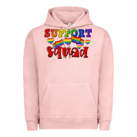 Pigment Salmon Support squad pride Urban Hoodie - CowGirlArtShop