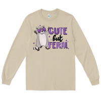 Mushroom cute but feral Long Sleeve Tee - MaliasSmallBusiness