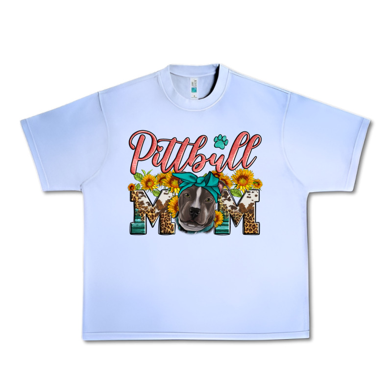 Pittbull Mom Urban Heavy Tee by Artiststas | Teevron
