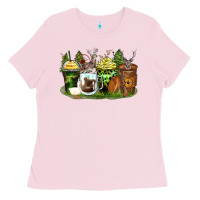 Hunter Coffee Cups Ladies Tee | Teevron