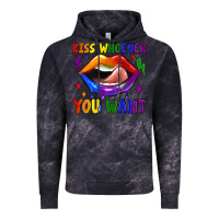 Cloud Black kiss whoever you want Vintage Hoodie - JahusDesignShop