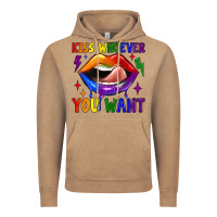 Vintage Coffee kiss whoever you want Vintage Hoodie - JahusDesignShop