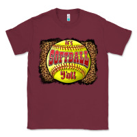 Burgundy it's softball y'all Classic Tee - LillyAllenDesigns
