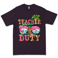Plum teacher off duty Premium Tee - AdoDesignShop