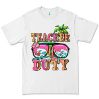 White teacher off duty Premium Tee - AdoDesignShop