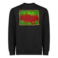 Black christmas lights background Heavyweight Sweatshirt - AdoDesignShop