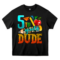 Black 5th grade dude Heavy Core Tee - texasbilliewilder