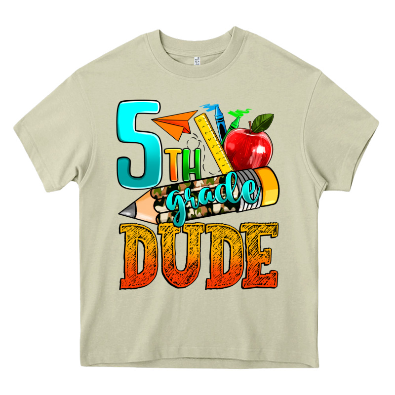 5th Grade Dude Heavy Core Tee by texasbilliewilder | Teevron