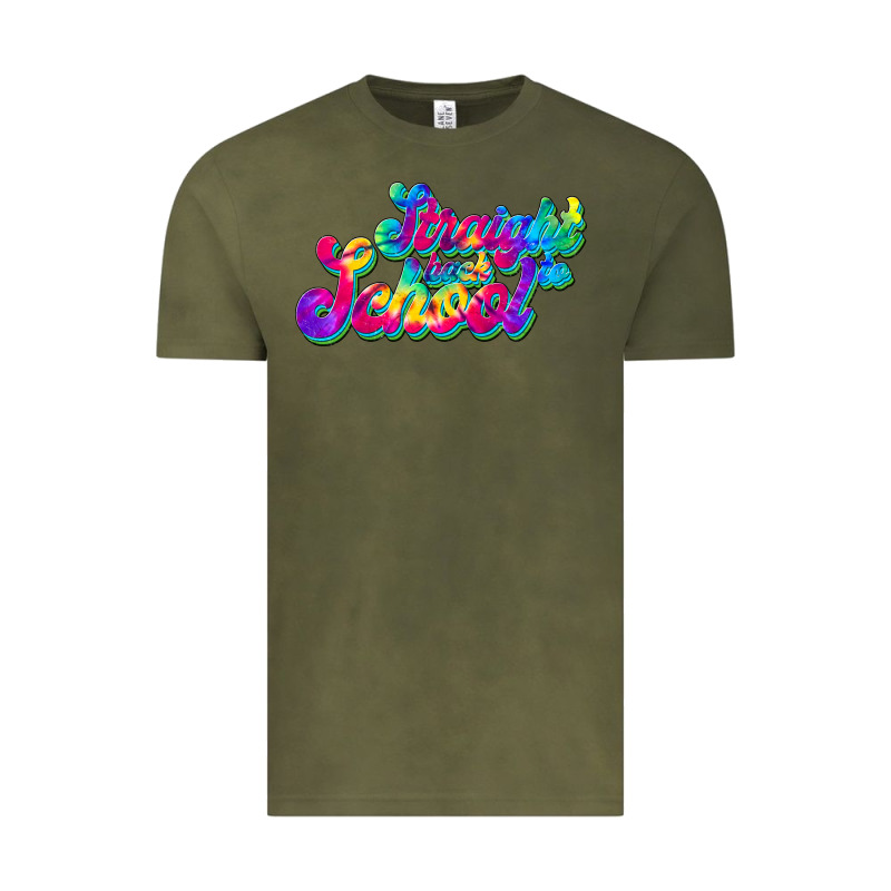 Straight Back To School Vintage Tee by JahusDesignShop | Teevron