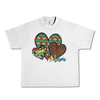 Lunar Rock autism hearts leopard cowhide Urban Heavy Tee - Artiststas