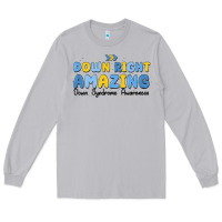Moon Dust down right amazing down syndrome awareness Long Sleeve Tee - MaliasSmallBusiness