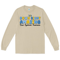 Mushroom down right amazing down syndrome awareness Long Sleeve Tee - MaliasSmallBusiness