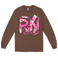 Chestnut breast cancer rn registered nurse Long Sleeve Tee - JahusDesignShop