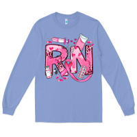 Colony Blue breast cancer rn registered nurse Long Sleeve Tee - JahusDesignShop