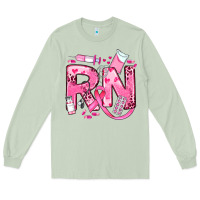 Matcha breast cancer rn registered nurse Long Sleeve Tee - JahusDesignShop