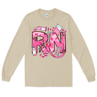 Mushroom breast cancer rn registered nurse Long Sleeve Tee - JahusDesignShop