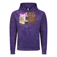 Cloud Purple Wood Cowhide Pattern Vintage Hoodie - Bettercallsaul