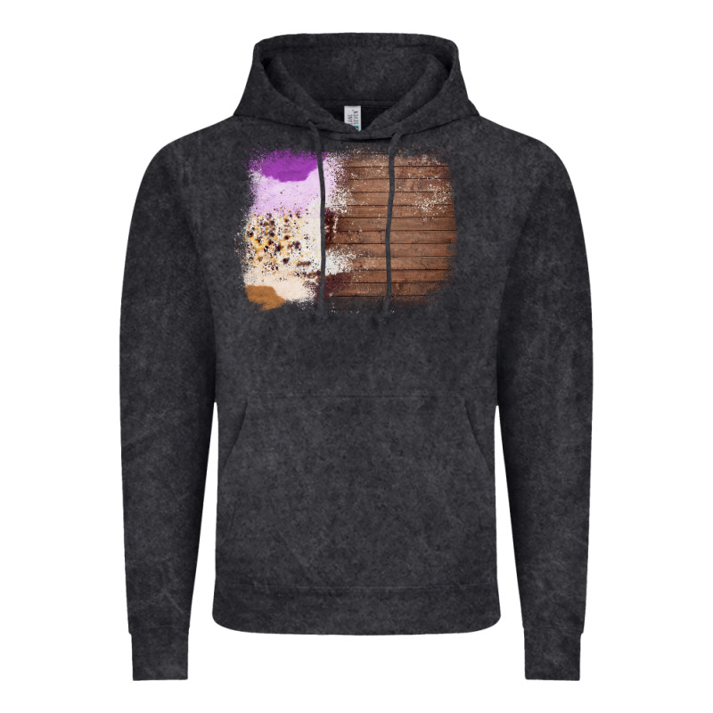 Wood Cowhide Pattern Vintage Hoodie by Bettercallsaul | Teevron