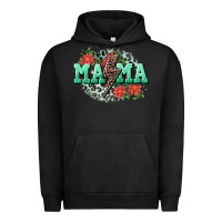 Pigment Black Mama rock lightning bolt Mother's Day Urban Hoodie - CowGirlArtShop