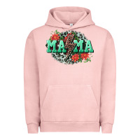 Pigment Salmon Mama rock lightning bolt Mother's Day Urban Hoodie - CowGirlArtShop