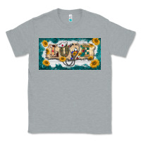 Heather Grey western love nurse license plate template Classic Tee - BarkalooDesign