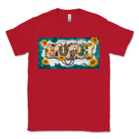 Red western love nurse license plate template Classic Tee - BarkalooDesign