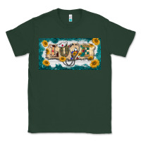 Sports Green western love nurse license plate template Classic Tee - BarkalooDesign