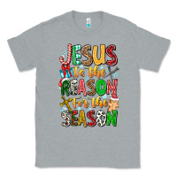 Heather Grey jesus is the reason for the season Classic Tee - CowhideDigitalArt