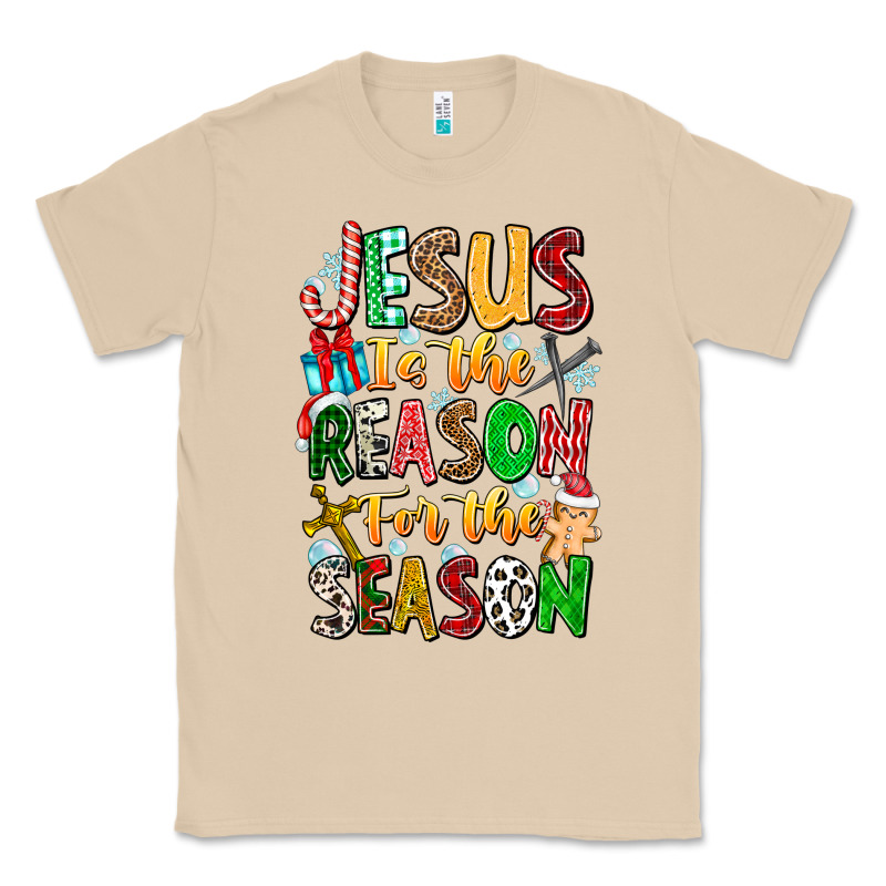 Jesus Is The Reason For The Season Classic Tee by CowhideDigitalArt | Teevron