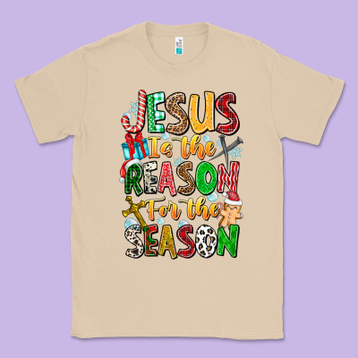 Jesus Is The Reason For The Season Classic Tee Designed By Cowhidedigitalart
