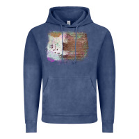 Cowhide Wood Glitter Pattern Vintage Hoodie | Teevron