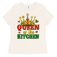 Bone queen of the kitchen Ladies Tee - texasbilliewilder