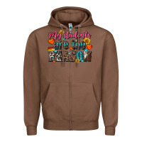 Chestnut my students are the reason Zipper Hoodie - NancyCooperArtShop