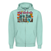 Seafoam my students are the reason Zipper Hoodie - NancyCooperArtShop