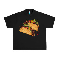 Black mexican taco's Urban Heavy Tee - AdoDesignShop