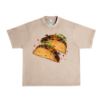 French Oak mexican taco's Urban Heavy Tee - AdoDesignShop