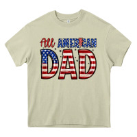 Mossy all american dad Heavy Core Tee - Zillion Design Studio