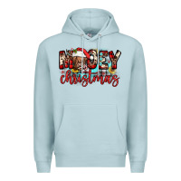 Blue Mist mooey christmas sunflower Premium Hoodie - JahusDesignShop