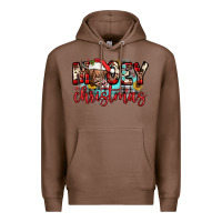 Chestnut mooey christmas sunflower Premium Hoodie - JahusDesignShop