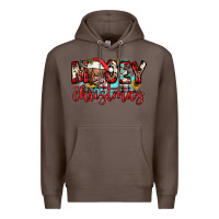 Coffee mooey christmas sunflower Premium Hoodie - JahusDesignShop