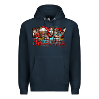 Navy mooey christmas sunflower Premium Hoodie - JahusDesignShop