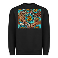 Black gemstone sunflower Heavyweight Sweatshirt - AdoDesignShop
